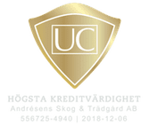 UC kreditvänlighet logga